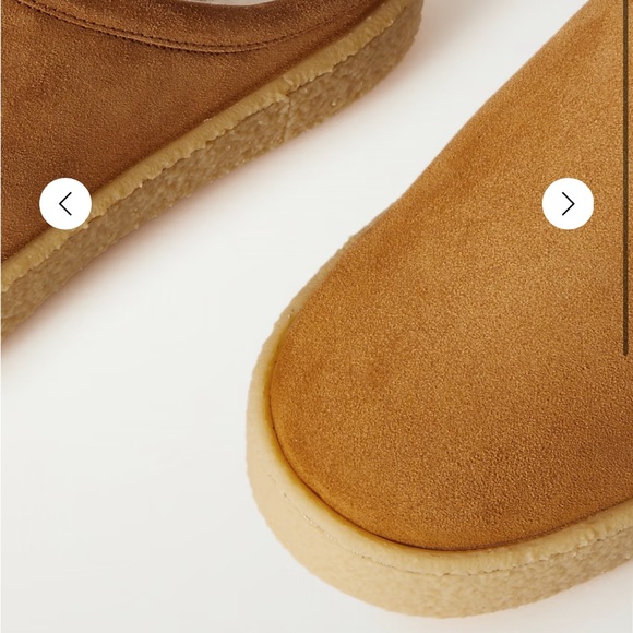 NWT Isabel Marant Fozee shearling-lined suede slippers, size 38 - Picture 3 of 6